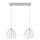 Candelabro sobre um fio CEED 2xE27/60W/230V
