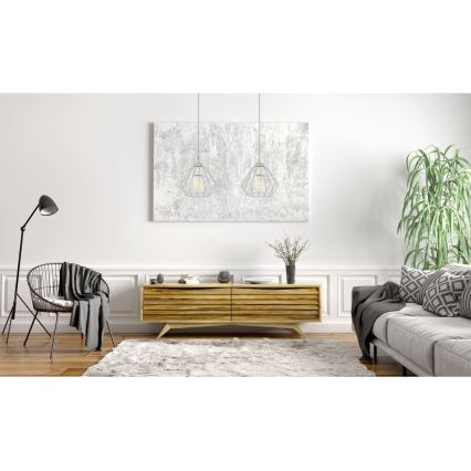 Candelabro sobre um fio CEED 2xE27/60W/230V