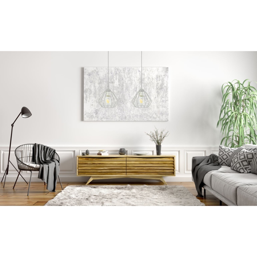 Candelabro sobre um fio CEED 2xE27/60W/230V