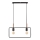 Candelabro sobre um fio FRAME 2xE27/60W/230V preto