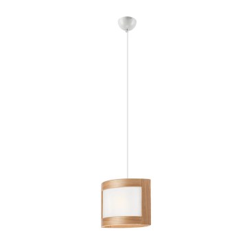 Candelabro sobre um fio HALINA 1xE27/60W/230V carvalho