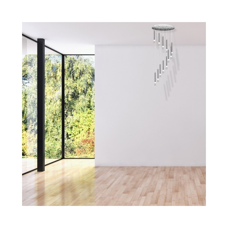 Candelabro sobre um fio ICE 12xLED/1W/230V