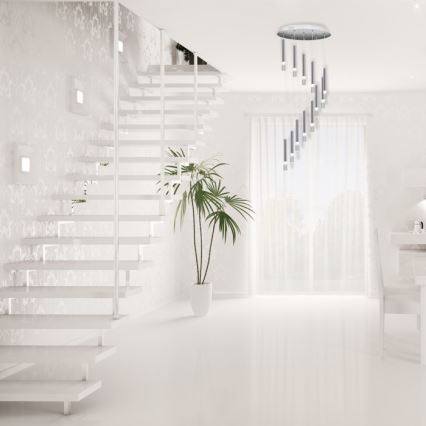 Candelabro sobre um fio ICE 12xLED/1W/230V