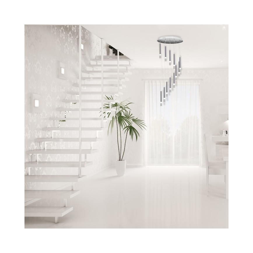Candelabro sobre um fio ICE 12xLED/1W/230V