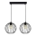 Candelabro sobre um fio MATT 2xE27/60W/230V