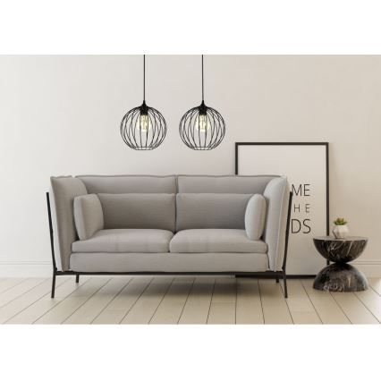 Candelabro sobre um fio MATT 2xE27/60W/230V