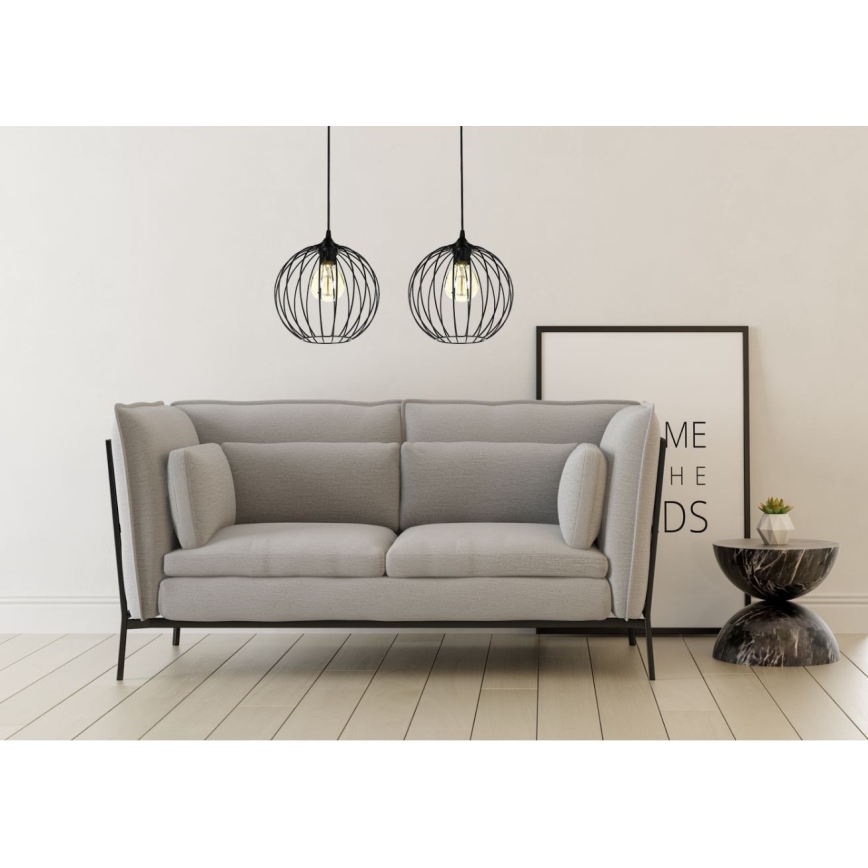 Candelabro sobre um fio MATT 2xE27/60W/230V