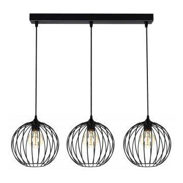 Candelabro sobre um fio MATT 3xE27/60W/230V