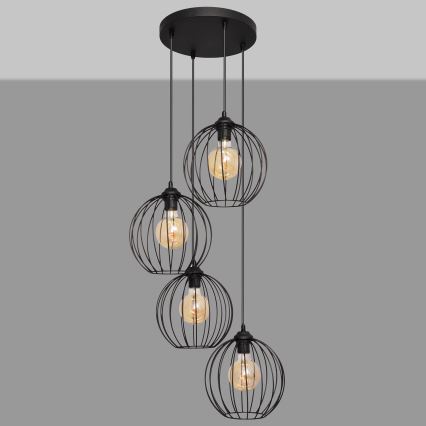 Candelabro sobre um fio MERCURE 4xE27/15W/230V