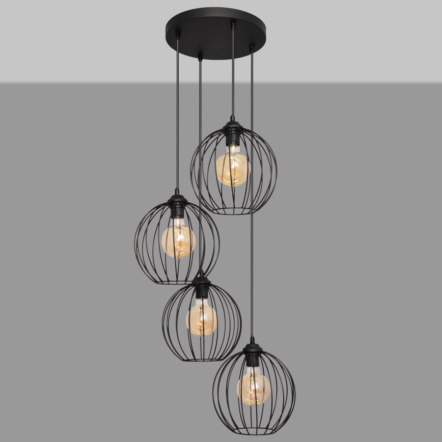 Candelabro sobre um fio MERCURE 4xE27/15W/230V