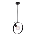 Candelabro sobre um fio NEXO 1xE27/40W/230V preto