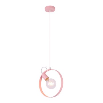 Candelabro sobre um fio NEXO 1xE27/40W/230V rosa
