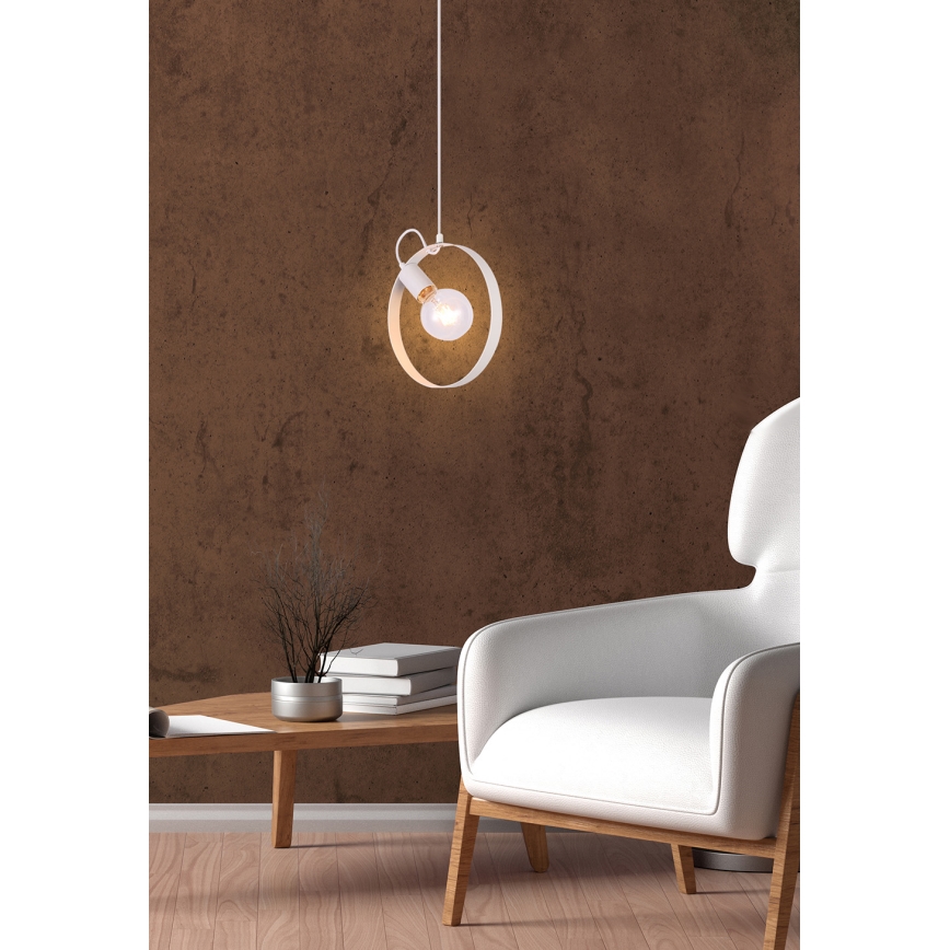 Candelabro sobre um fio NEXO 1xE27/40W/230V rosa