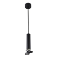 Candelabro sobre um fio TUBA 1xGU10/50W/230V preto