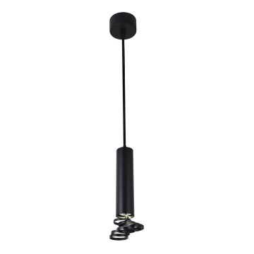Candelabro sobre um fio TUBA 1xGU10/50W/230V preto