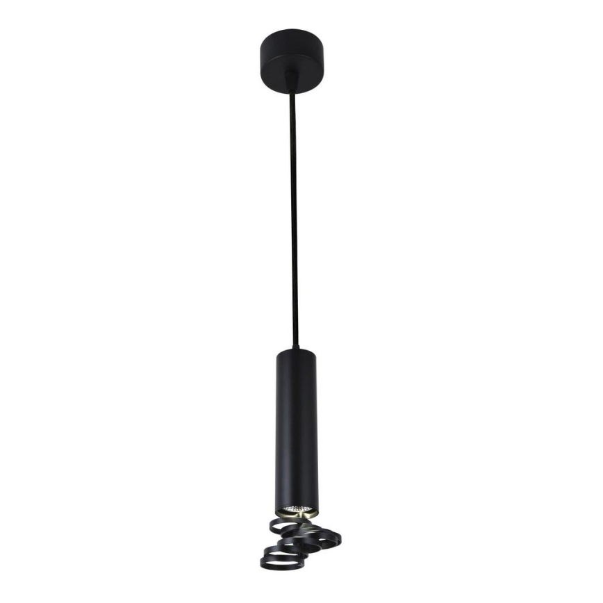 Candelabro sobre um fio TUBA 1xGU10/50W/230V preto