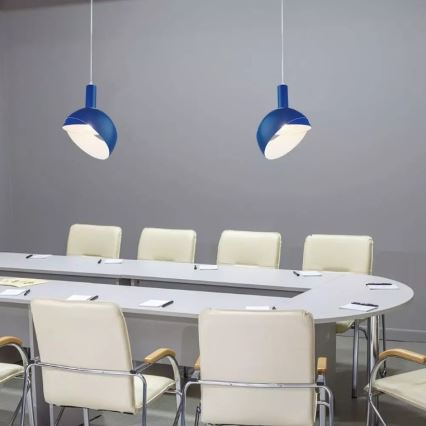 Candelabro suspenso 1xE14/60W/230V azul