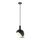 Candelabro suspenso 1xE14/60W/230V preto