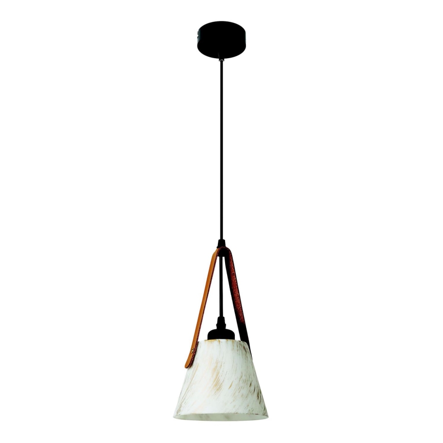Candelabro suspenso 1xE27/40W/230V branco