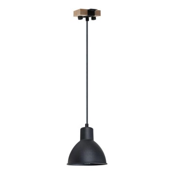 Candelabro suspenso 1xE27/40W/230V faia/preto