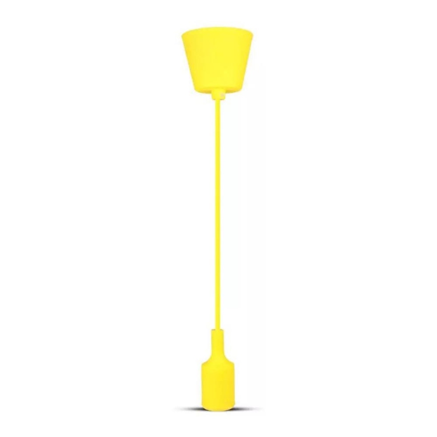 Candelabro suspenso 1xE27/60W/230V amarelo