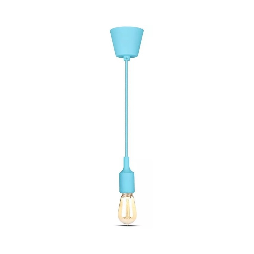 Candelabro suspenso 1xE27/60W/230V azul