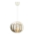 Candelabro suspenso 1xE27/60W/230V branco diâmetro 20 cm