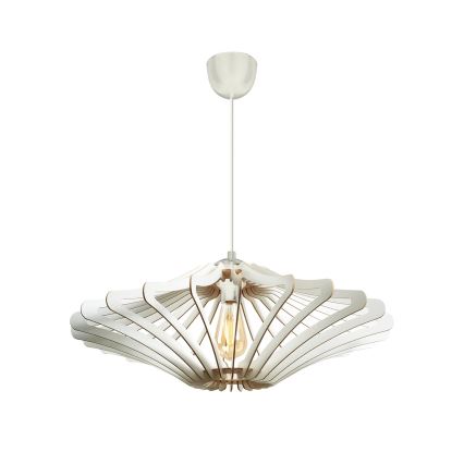 Candelabro suspenso 1xE27/60W/230V branco diâmetro 59 cm