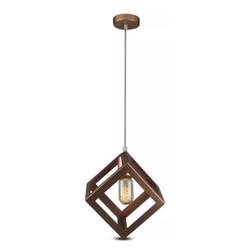 Candelabro suspenso 1xE27/60W/230V bronze