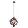 Candelabro suspenso 1xE27/60W/230V bronze