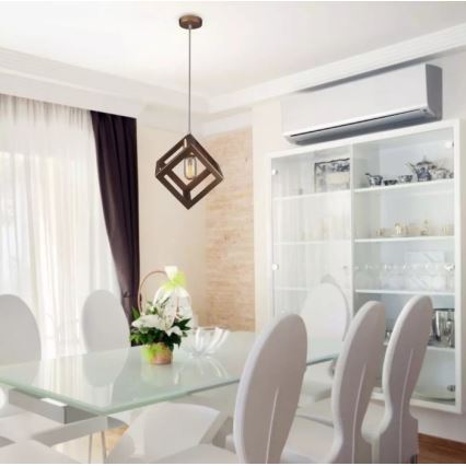 Candelabro suspenso 1xE27/60W/230V bronze
