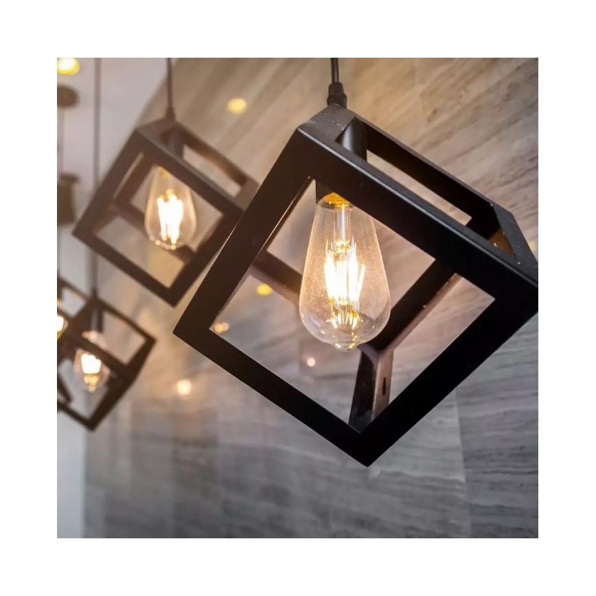 Candelabro suspenso 1xE27/60W/230V bronze