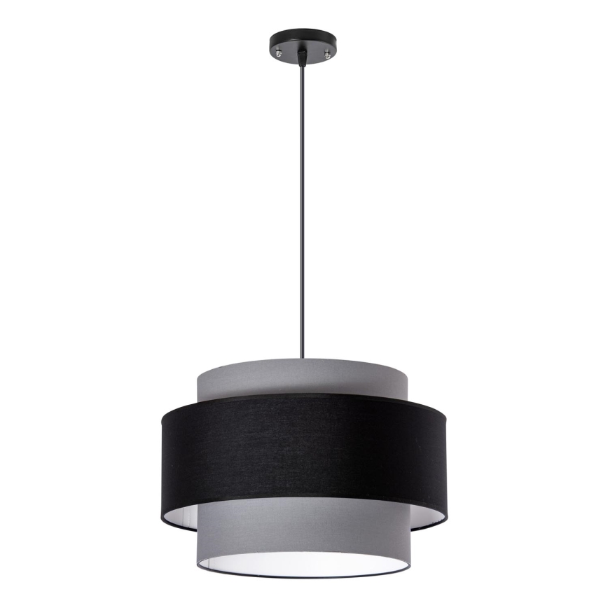 Candelabro suspenso 1xE27/60W/230V cinzento
