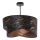 Candelabro suspenso 1xE27/60W/230V preto/cobre