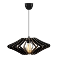 Candelabro suspenso 1xE27/60W/230V preto diâmetro 47 cm