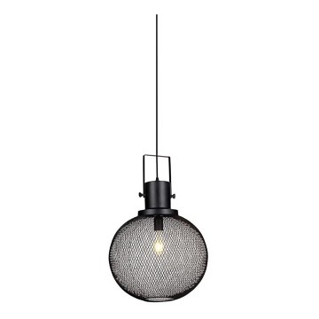 Candelabro suspenso 1xE27/60W/230V preto