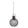 Candelabro suspenso 1xE27/60W/230V preto