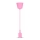 Candelabro suspenso 1xE27/60W/230V rosa