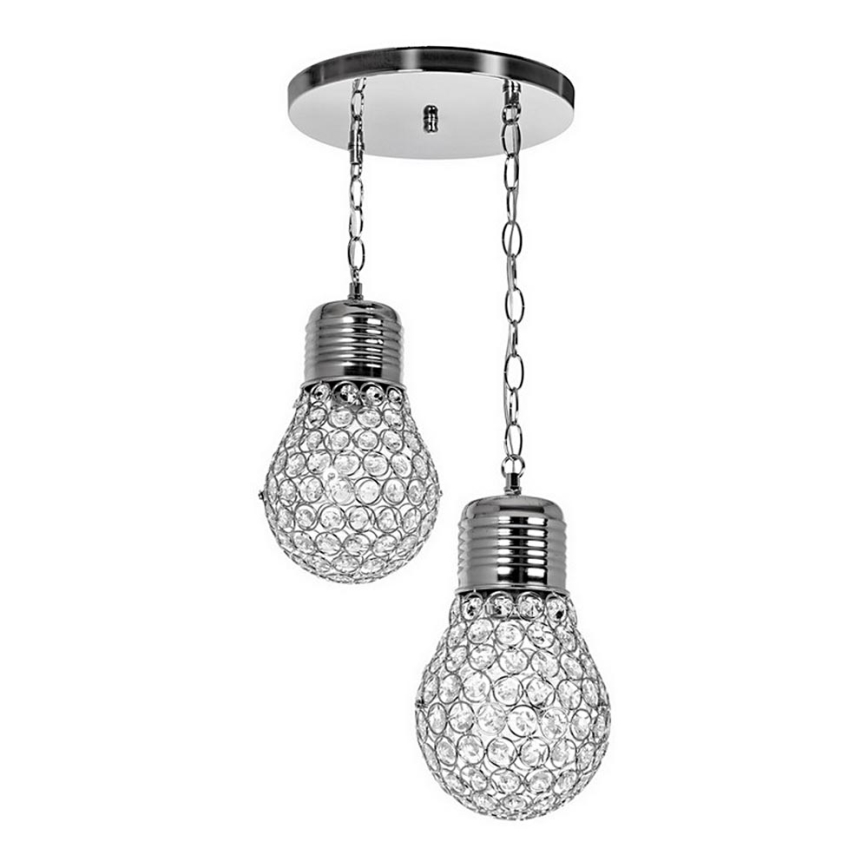 Candelabro suspenso 2xE27/60W/230V