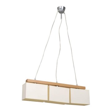 Candelabro suspenso 3xE27/60W/230V