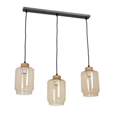 Candelabro suspenso 3xE27/60W/230V
