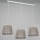 Candelabro suspenso 3xE27/60W/230V