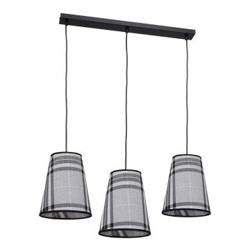 Candelabro suspenso 3xE27/60W/230V