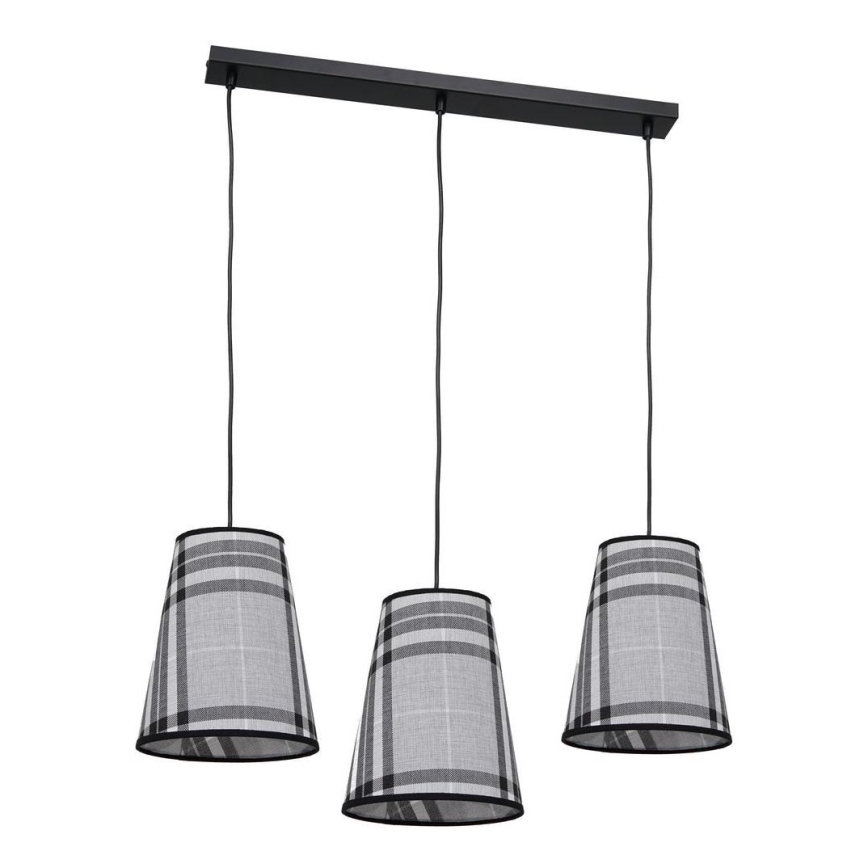 Candelabro suspenso 3xE27/60W/230V