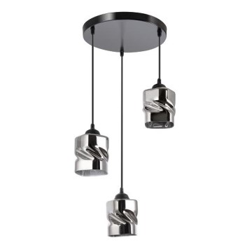 Candelabro suspenso 3xE27/60W/230V