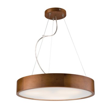Candelabro suspenso 3xE27/60W/230V ø 47 cm pinho - FSC certificado