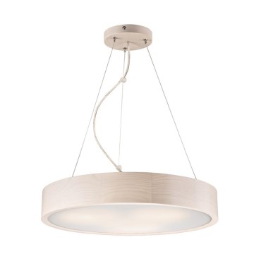 Candelabro suspenso 3xE27/60W/230V ø 47 cm pinho - FSC certificado