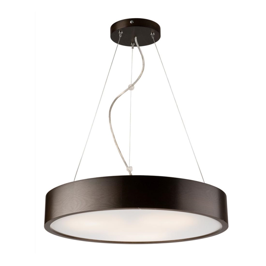 Candelabro suspenso 3xE27/60W/230V ø 47 cm pinho - FSC certificado