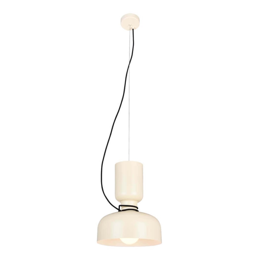 Candelabro suspenso ABEL 2xE27/11W/230V diâmetro 28 cm creme