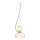 Candelabro suspenso ABEL 2xE27/11W/230V diâmetro 28 cm creme